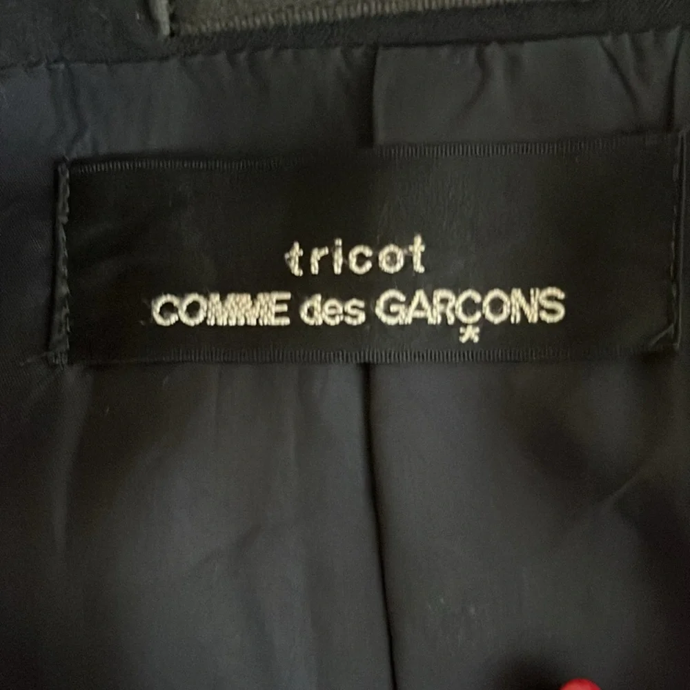 Comme des Garcons Tricot 100% wool 4 front pockets jacket blazer